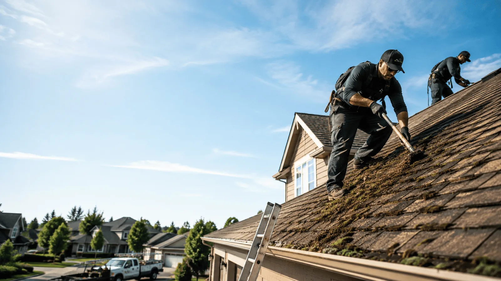 Roof Moss Removal in Harlingen, TX near me